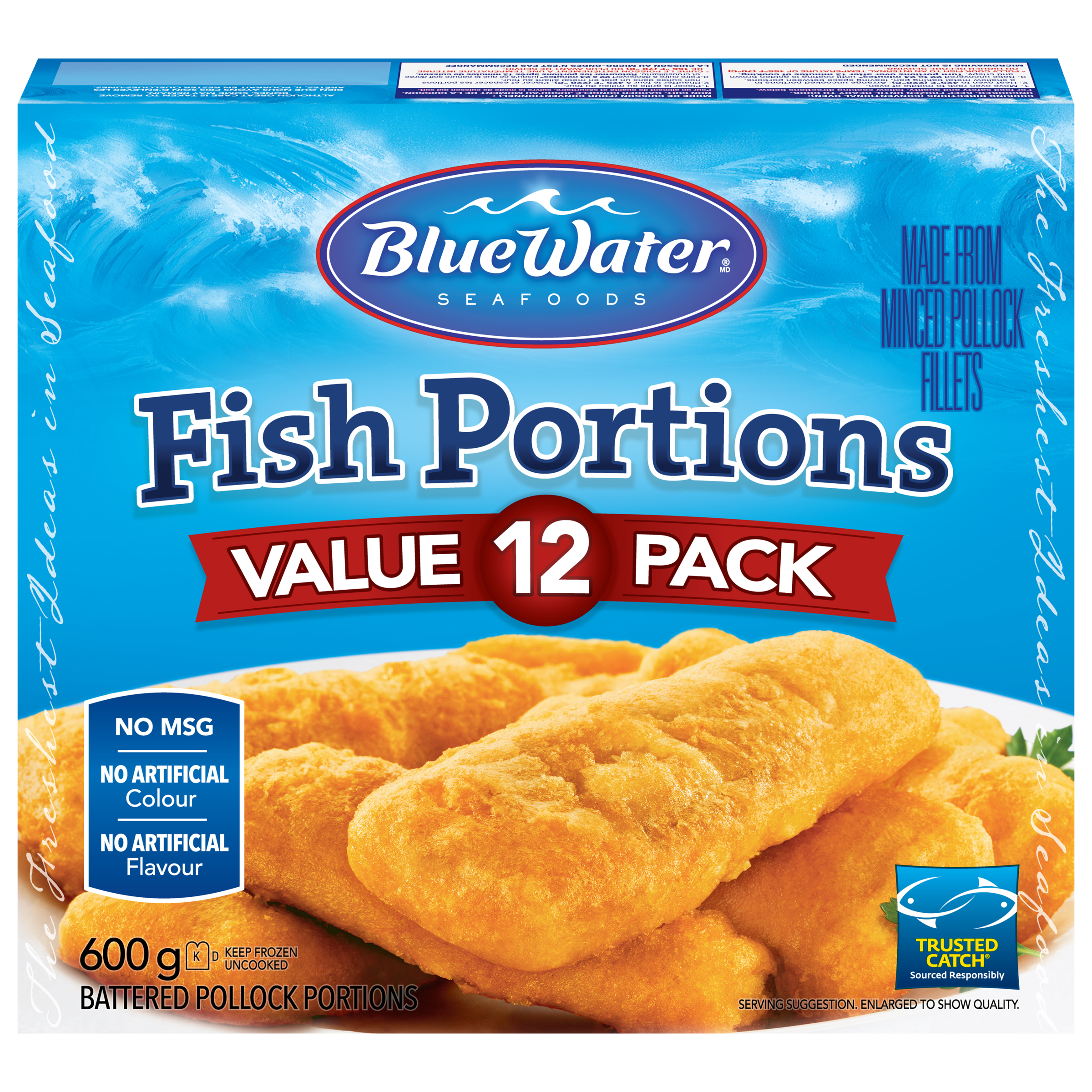 Curated visual reference: Gallery Detail: Value Pack Fish Portions