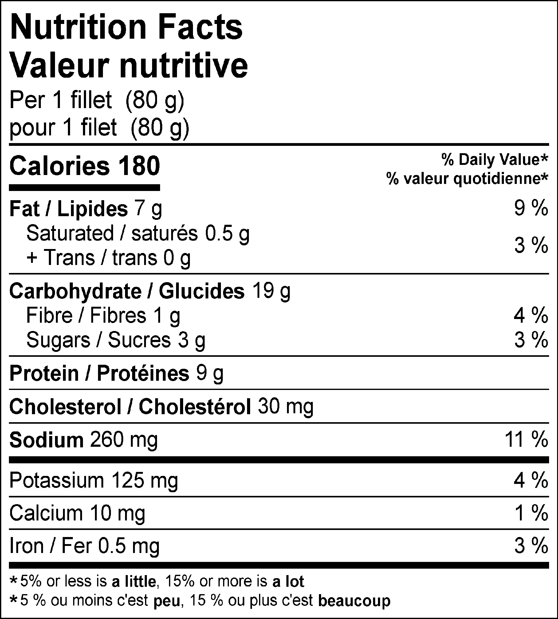 Nutrition Facts
